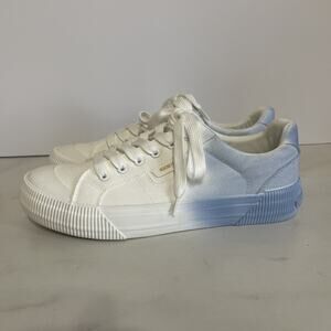 Rocket Dog Cheery Cotton Canvas Sneakers Women’s Size 11 Blue White Fade NEW